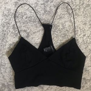 Black Crop Top